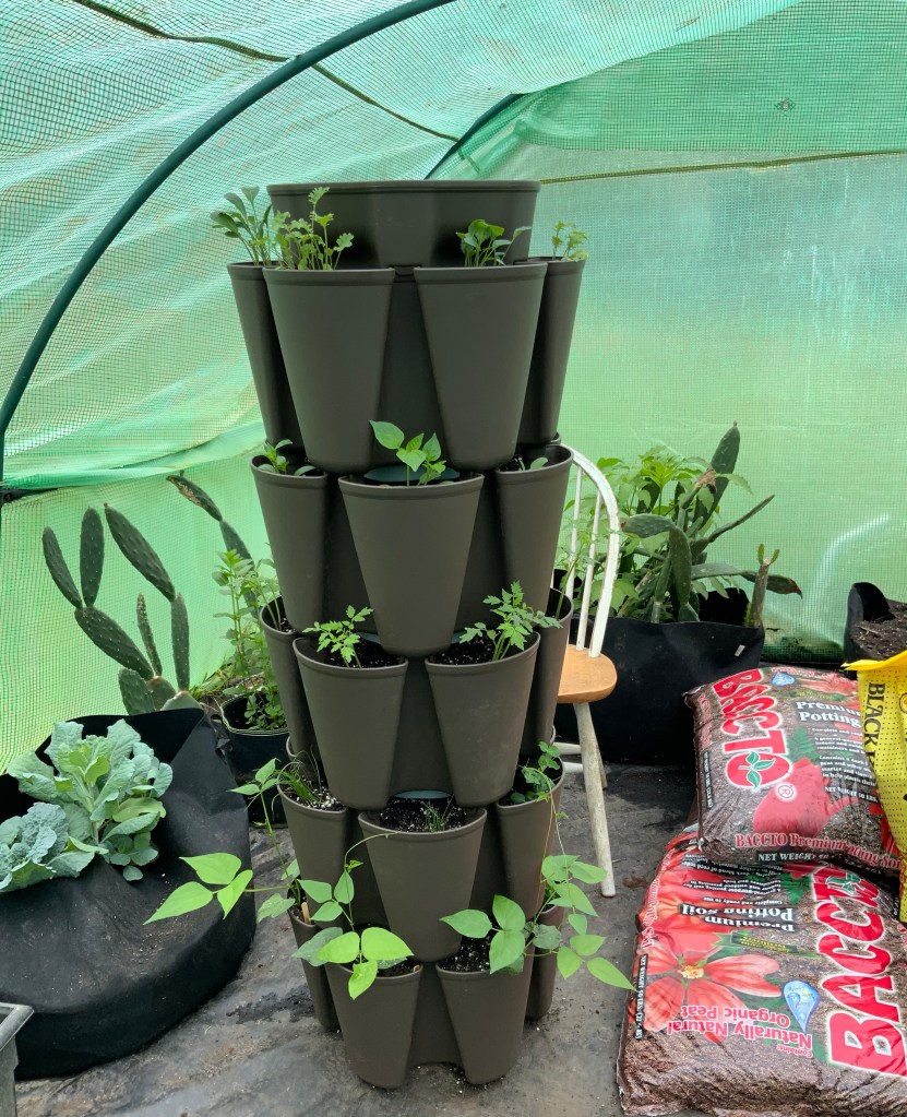 Green stalk Vertical Planters are amazing!